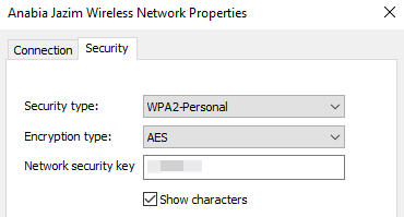Display WiFi Password